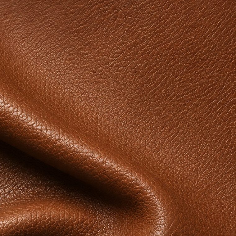Saddle Brown leather swatch